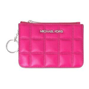 Michael Kors Pink Quilted Wallet